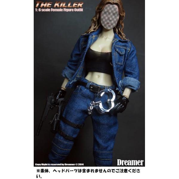 Dreamer 1/6フィギュア用衣装 女性用 Killer デニムカスタムセット