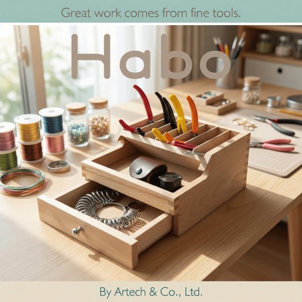 プライヤー ニッパー ラック 引き出し付き 卓上ツールボックス 工具スタンド 先端工具 ホビー 模型...