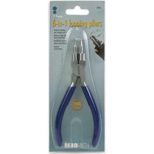 【ワイヤールーパー】 6ステップ リングループ用ペンチ 2-9mm PL61　ループ 制作 ベイル ...