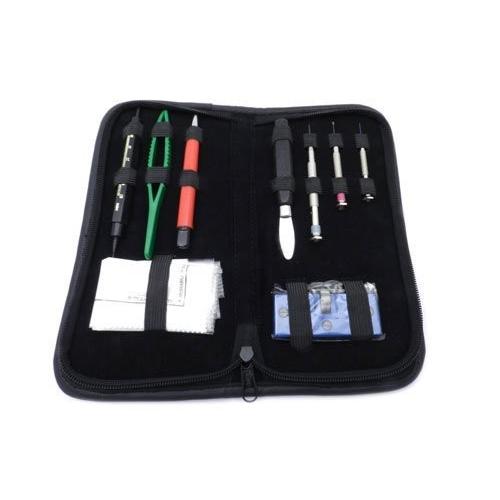 EUROTOOL 腕時計用 バッテリー交換 キット レザーポーチ付き