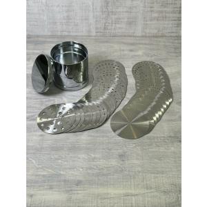 ダイヤモンドふるい　　サイズ 選定 大きさ 分別 仕分け 宝石 ジュエリー 42枚セット 収納 ケー...