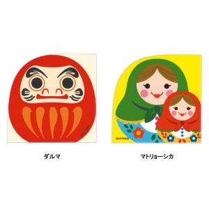 ポケピタ コーナーポケット イラスト M ダルマ マトリョーシカ かわいい デザイン おしゃれ 可愛い おもしろ ポケットシール Pita 28 I 雑貨メーカー直営店舗アーティミス 通販 Yahoo ショッピング