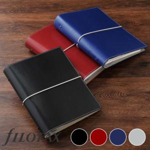 ファイロファックス システム手帳 A5サイズ ドミノ デスクサイズ 6穴 リング径30mm 合皮素材 Domino Filofax 年号無し年間スケジュール他各種リフィル付き