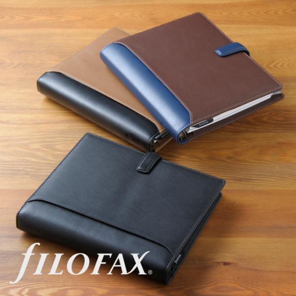 ファイロファックス システム手帳 A5サイズ  ナッパ  6穴 リング径25mm ナッパレザー 本革...
