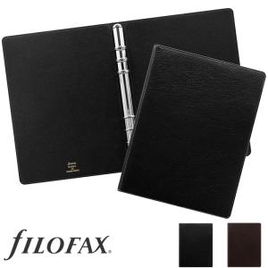 FILOFAX（ファイロファックス） システム手帳 A5 紫 パープル 本革製