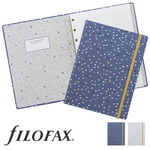 ファイロファックス 詰め替え可能ノートブック A5サイズ インディゴ Filofax Indigo ...