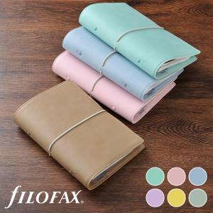 ファイロファックス システム手帳 バイブルサイズ ドミノ ソフト 6穴 リング径23mm 合皮 聖書サイズ filofax Soft Domino  2022年ダイアリー付き