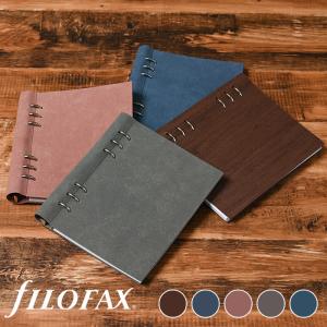 ファイロファックス システム手帳 クリップブック アーキテクチャー A5サイズ 6穴 リング25mm デスクサイズ Filofax 合皮素材 Clipbook Architexture
