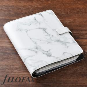 ファイロファックス システム手帳 Filofax アーキテクチャー マーブル A5サイズ 6穴 リング径30mm デスクサイズ 大理石柄 合皮 Architexture Marble