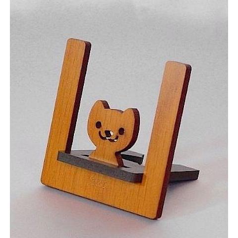 ペーパースタンドイーゼル　ねこのキャット 　書類立て　カード立て