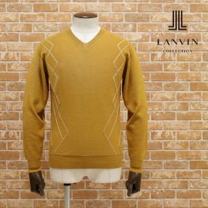 22AW LANVIN COLLECTION イタリー製ニット 艷やか ウール100
