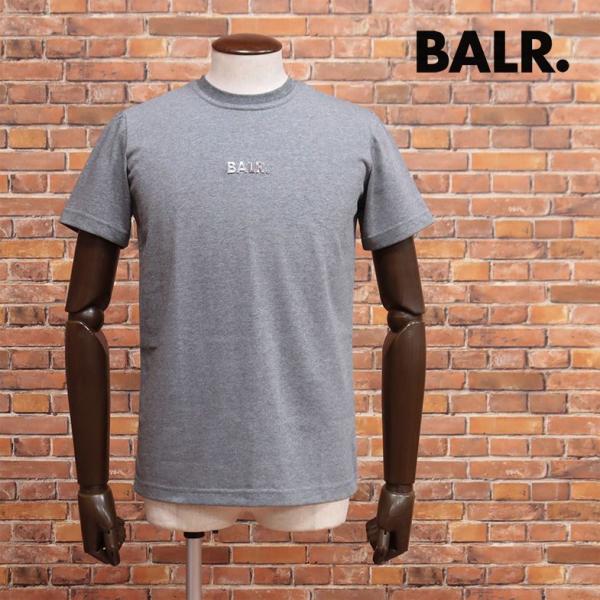 BALR. Tシャツ B1003 BL Classic Straight T-shirt ロゴ プレ...