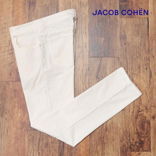 春夏 JACOB COHEN テーパード パンツ U Q E04 36 BARD さらっと綿 ストレ...