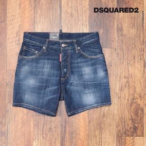 春夏 DSQUARED2 イタリー製ハーフパンツ S74MU0682 DAN COMMANDO SHORT 伸縮性◎ ダメージ ショーツ メンズ ディースクエアード インポート｜artfish