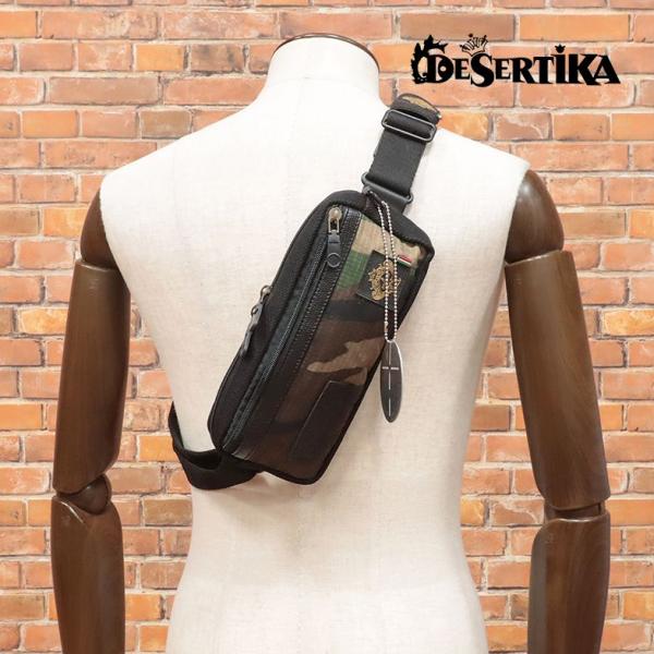 DESERTIKA ボディバッグ STRONGMIND-T06 撥水 耐久 CORDURA 迷彩 ミ...