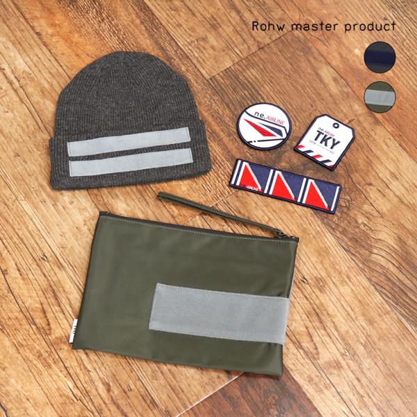 【期間限定P15倍 閉店SALE】Rohw master product クラッチ ニットキャップ ...