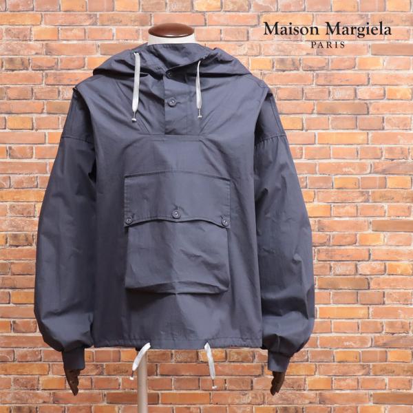 【期間限定ポイント15倍】24春夏 Maison Margiela アノラックパーカー S50AM0...
