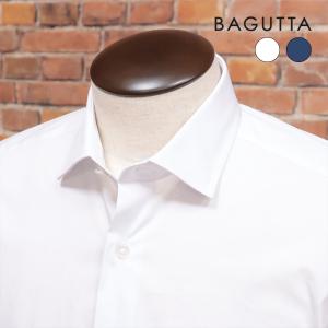 【期間限定ポイント15倍】【アウトレット】BAGUTTA ドレス シャツ LEO EBL CN09672 ストレッチ 無地 万能 シンプル ビジネス バグッタ 長袖 プレゼント 父の日｜アートフィッシュ Yahoo!店