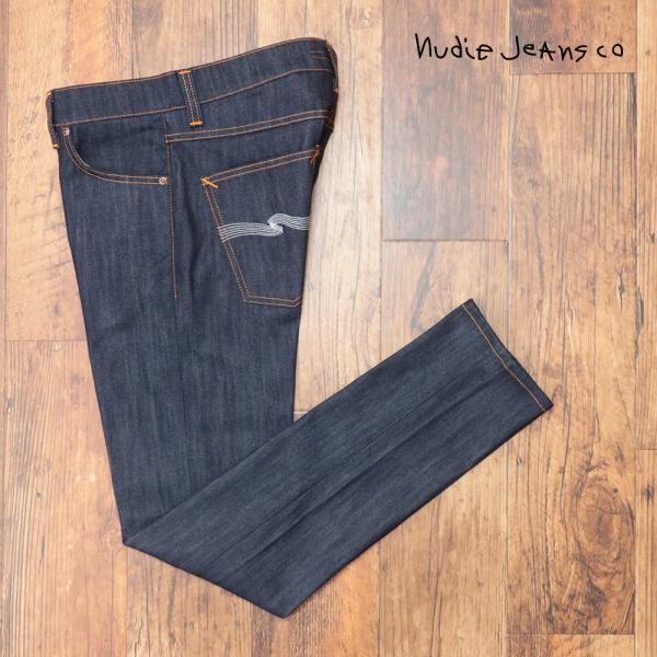 【期間限定ポイント15倍】Nudie Jeans 脚長デニムパンツ LEAN DEAN 112742...