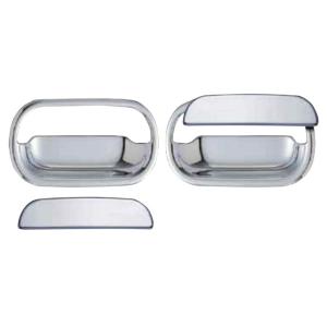 JET メッキ ドアハンドル ガーニッシュ イスズ NEW PM 07エルフ ローキャブ トラック ...