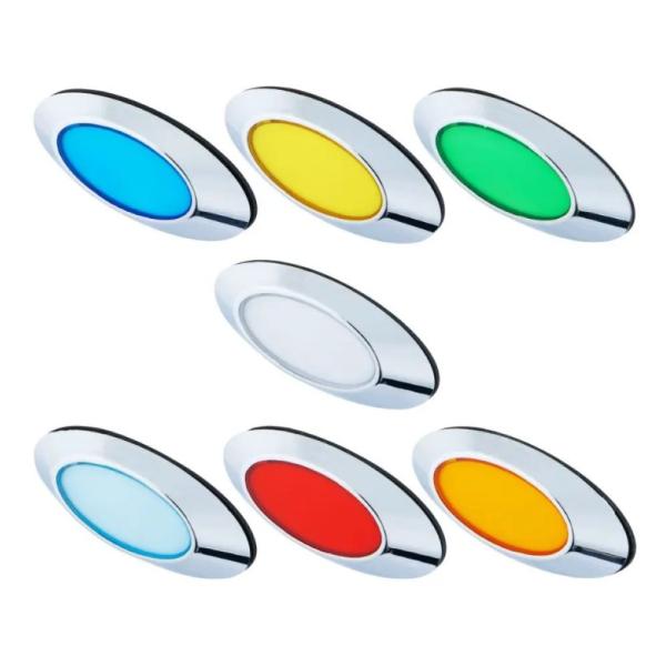 JET LED フラット マーカー ユーロ スタイル ＼ WIDE ／ ワイド 全7色 12/24V...