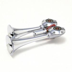 24V用  ニッケンバトルメガヤンキーホーン 日本ボデーパーツ工業 ニッケンバトルメガクローム 24V専用 ヤンキー