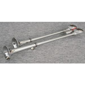 日建(ニッケン) バトルヤンキーホーン 日建 バトルヤンキーホーン クローム 12V車用 トラック B420-12