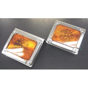 バスウインカー2連　2セット トラック用品 AS 小糸製バスウィンカー2連ステー付 L/R : トラック