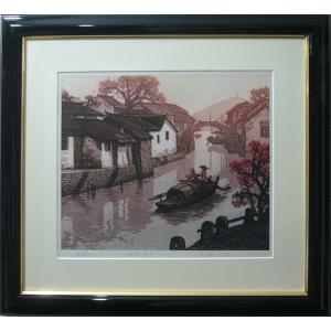 絵画 油絵 田澤禮次 肉筆油絵 静物画 コスモス 花瓶 F10