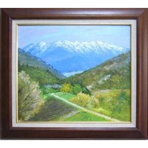 絵画 油絵 田澤禮次 肉筆油絵 静物画 コスモス 花瓶 F10 : アートフジ