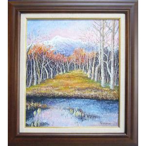 肉質油絵　立て　P20　抽象画　田村隆枝　額装仕上げ品 肉質油絵 立て P20 抽象画 田村隆枝 額装仕上げ品