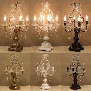 ガラスシャンデリア ４灯 テーブルランプの買取情報