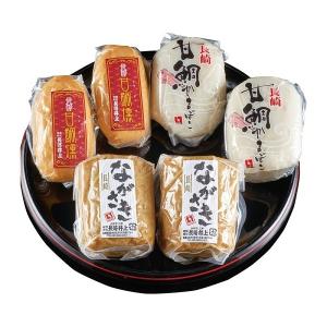 お中元にも かまぼこの長崎井上 受賞3種セット       食品 魚介類 海産物 練り物 蒲鉾 かまぼこ  アジ アマダイ