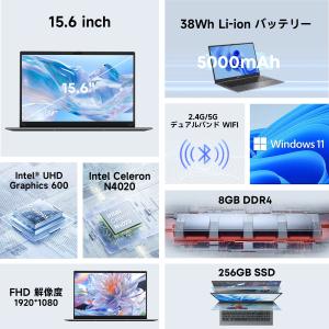 爆買 WPS Office付き ノートパソコン...の詳細画像1
