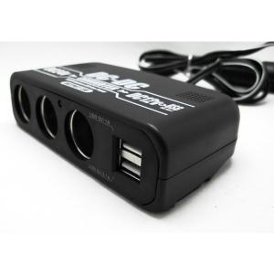 メルテック(meltec) 車載用 DCDCコンバーター デコデコ 2way(USB&