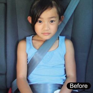 シートベルトヘルパー 子供用のシートベルトの補...の詳細画像1