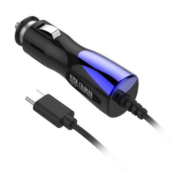 カシムラ DC充電器 3A Type-C BK-BL スマホ充電 12V/24V車対応 ブラック シ...