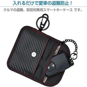 セイワ 電波遮断スマートキーケース カーボン ...の詳細画像1