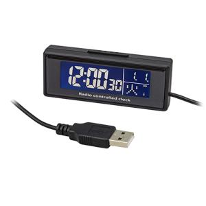 カシムラ 電波時計 USB電源 インテリア 寝具 収納 置き時計
