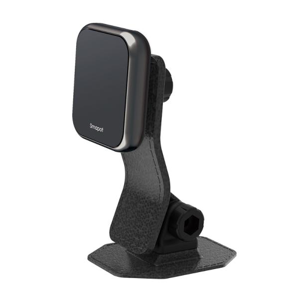 SMAPOT 貼付けタイプ BK ブラック スマートフォン 耐荷重210g以下 ヤック PF-385