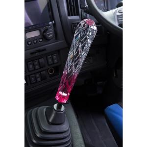 MIYABI シフトノブ 270タイプ クリア/ブラック トラック 内装 透明/黒