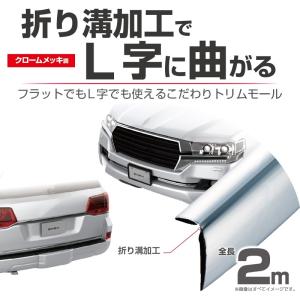 アクセントモール トリムモール クロームメッキ...の詳細画像2