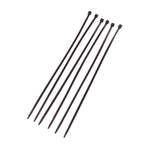 配線バンド 300MM 6本入 バイク メンテナンス 愛車 電装系 配線コード 結束 耐熱 難燃性 ...