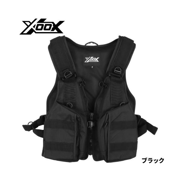 ゲームフローティングベスト BS フリー ブラック XOOX TG-4524 タカミヤ