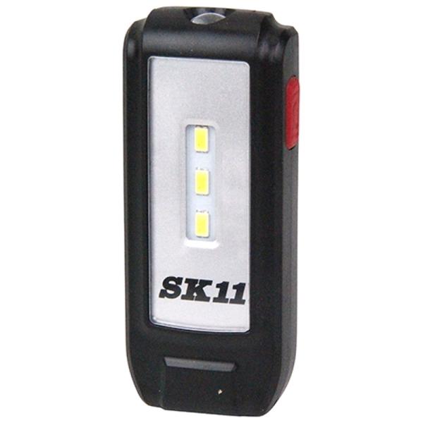 乾電池式ミニポケットライト SK11 SLW-31MPL-DB 藤原産業