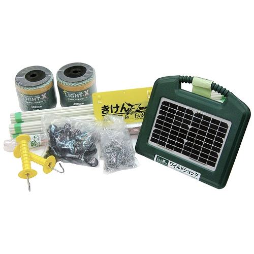 ワイルドショック猪熊セット FAR夢 400ソーラー ファームエイジ 09002 DIY 工具 電気...