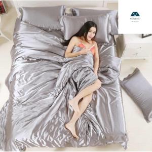 ベッドカバー ベッドリネン 寝具セット 高級 シルクサテン