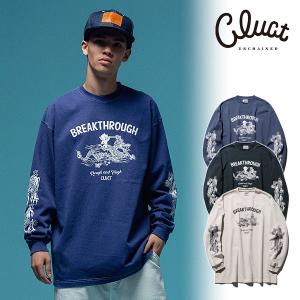 CLUCT（クラクト） Tシャツ CLUCT GARVEY[FLEECE L/S TOP] メンズ 送料