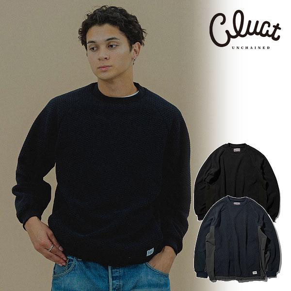 クラクト Tシャツ CLUCT GARVEY[FLEECE L/S TOP] メンズ 送料無料