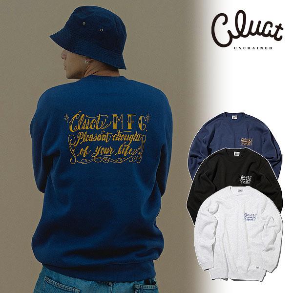 クラクト スウェット CLUCT LIFE[CREW SWEAT] メンズ 送料無料